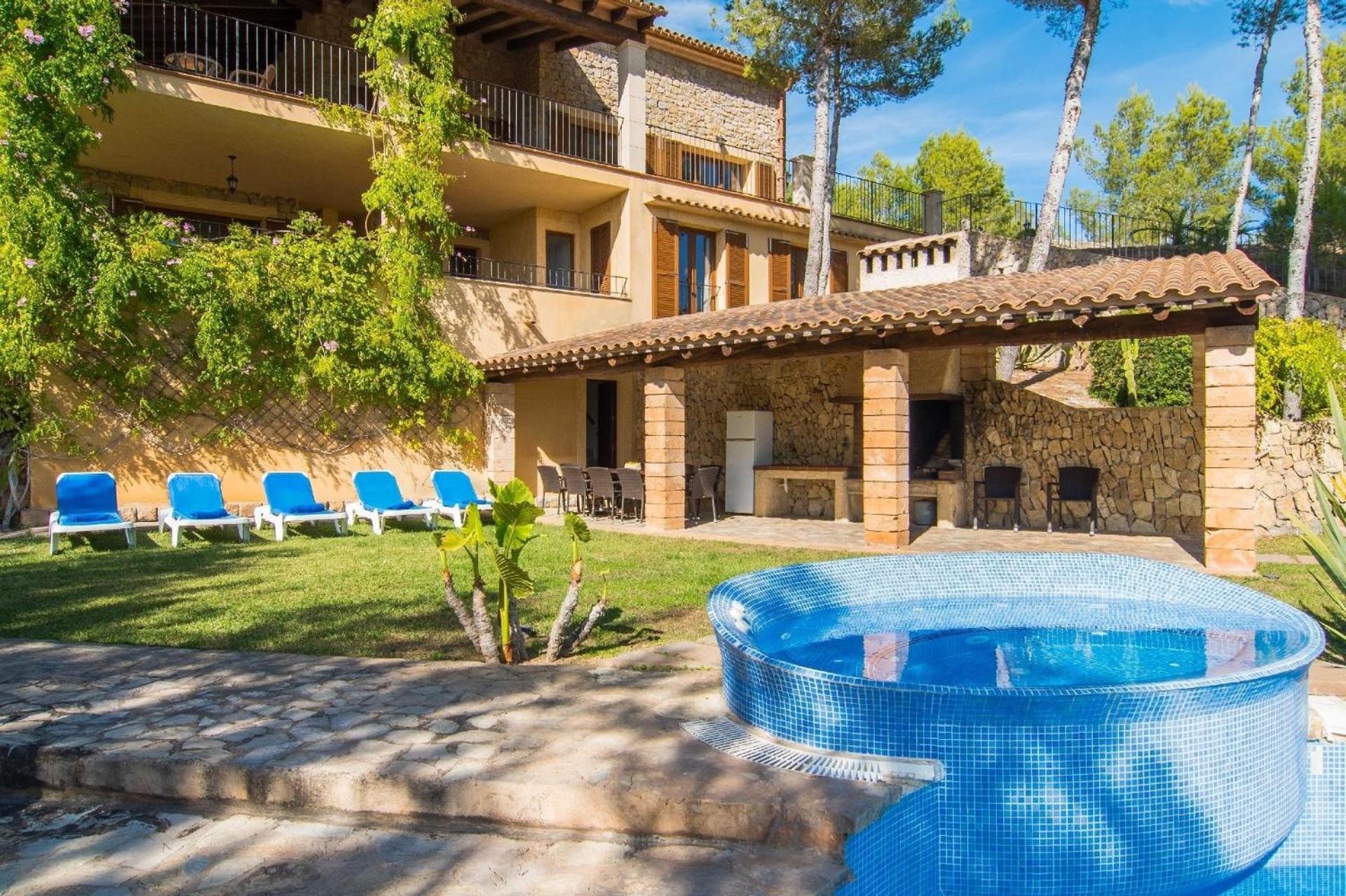 Ferienhaus Fuer 12 Personen Ca 400 M In Son Macia, Balearen Mallorca Экстерьер фото