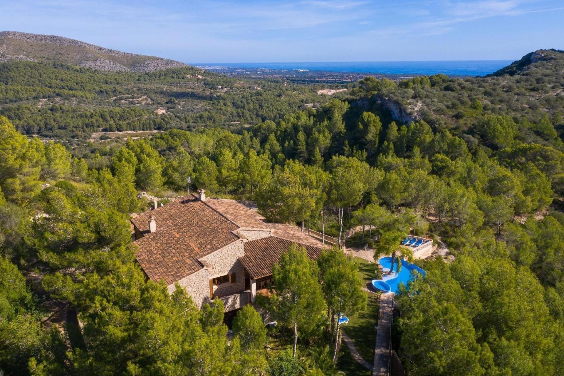 Ferienhaus Fuer 12 Personen Ca 400 M In Son Macia, Balearen Mallorca Экстерьер фото